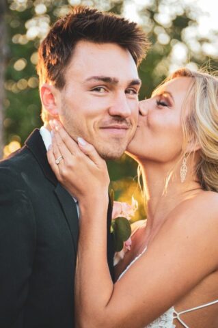 Photo by Cocodillaa.com a man and a woman kissing each other
