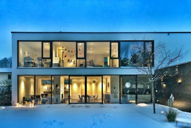 Photo by Stephan Bechert landscape photo of 2-storey house