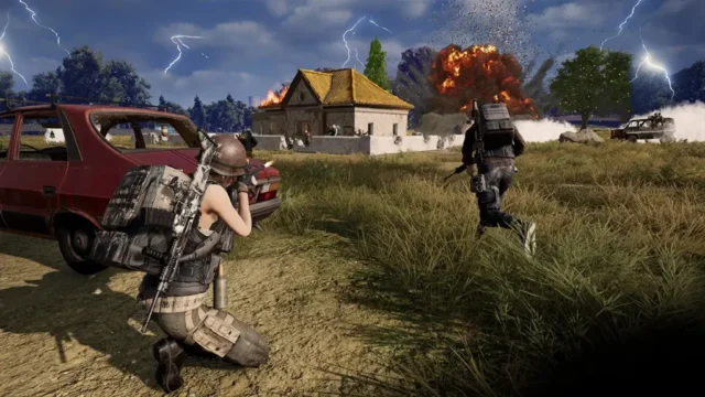 PUBG character backgrounds