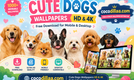 Cute Dogs Wallpapers HD & 4K – Free Download for Mobile & Desktop