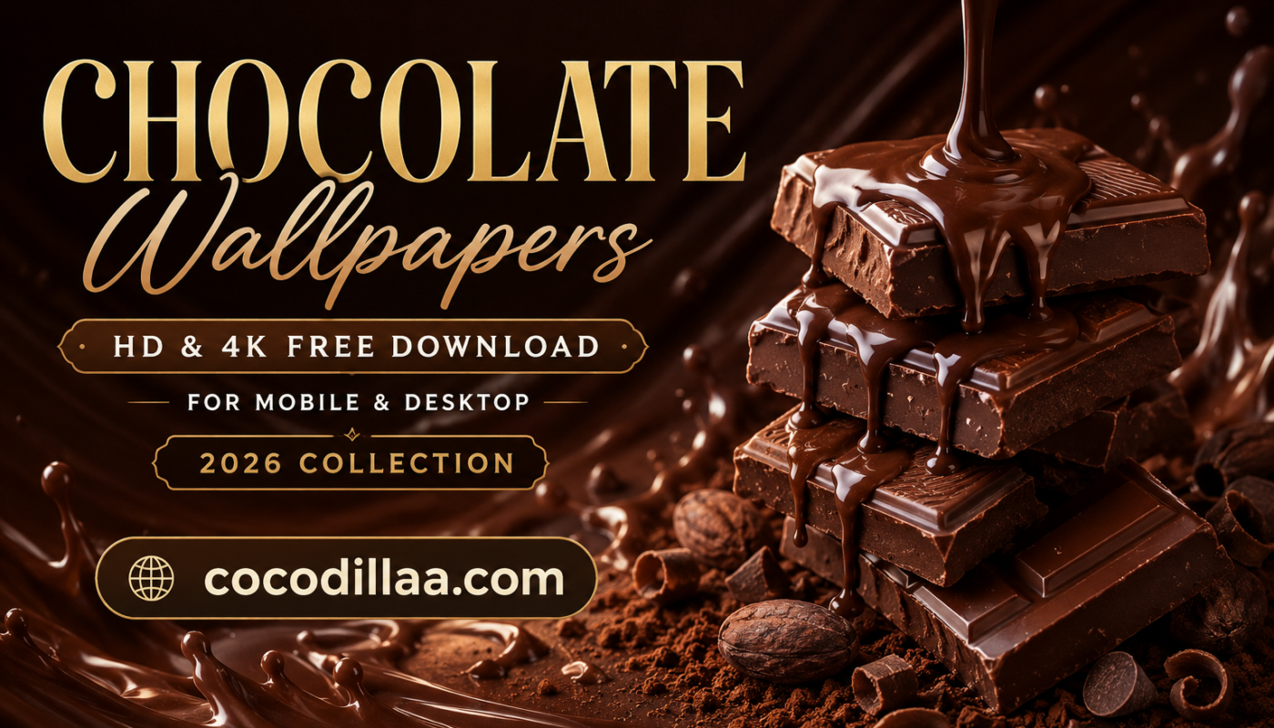 Chocolate Wallpapers HD & 4K Free Download for Mobile & Desktop (2026 Collection)