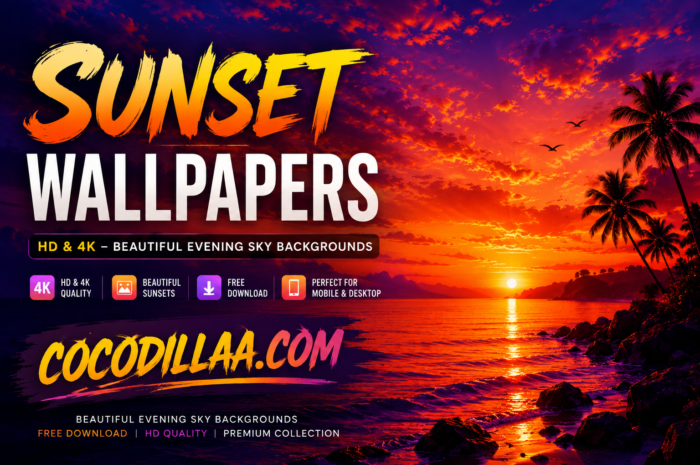 Sunset Wallpapers HD & 4K – Beautiful Evening Sky Backgrounds Free Download