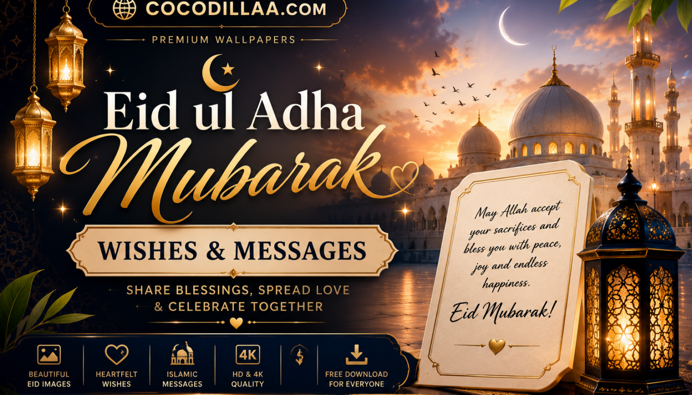 Eid ul Adha Mubarak Wishes and Messages Images HD & 4K Free Download