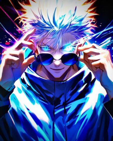 Gojo Blue Eyes Wallpaper