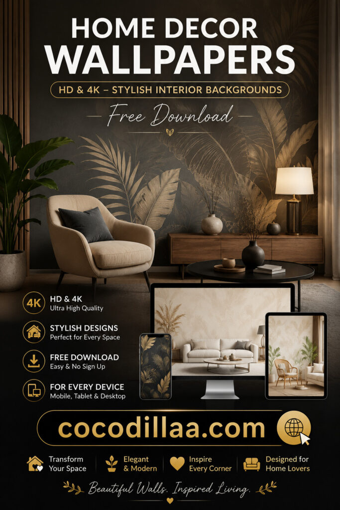 Home Decor Wallpapers HD & 4K – Stylish Interior Backgrounds Free Download