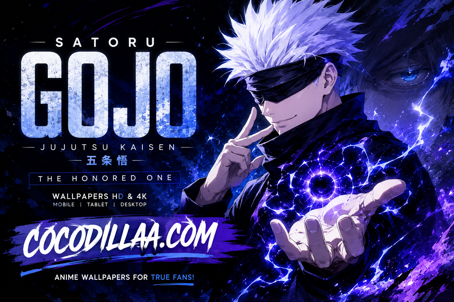 Satoru Gojo Wallpapers HD & 4K Free Download for Mobile & Desktop