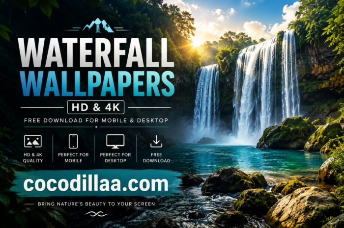 Waterfall Wallpapers HD & 4K Free Download for Mobile & Desktop