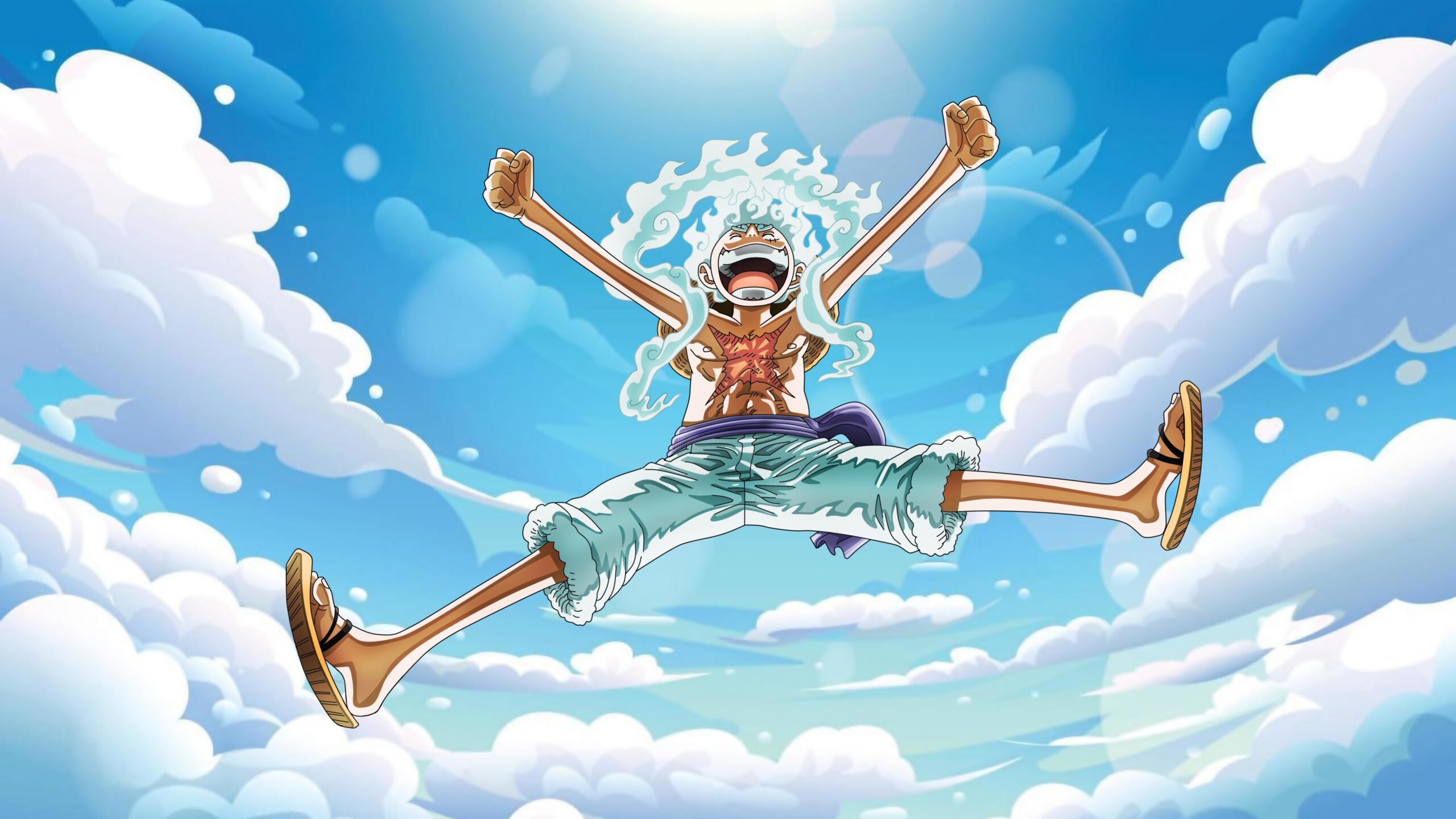 Gear 5 Monkey D Luffy One Piece Sun God Nika