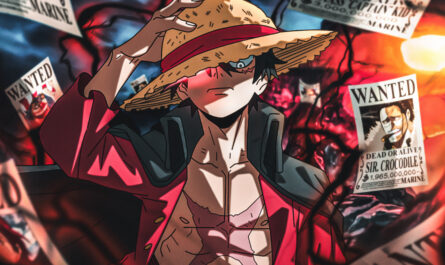 Monkey D. Luffy Illustration Wallpaper