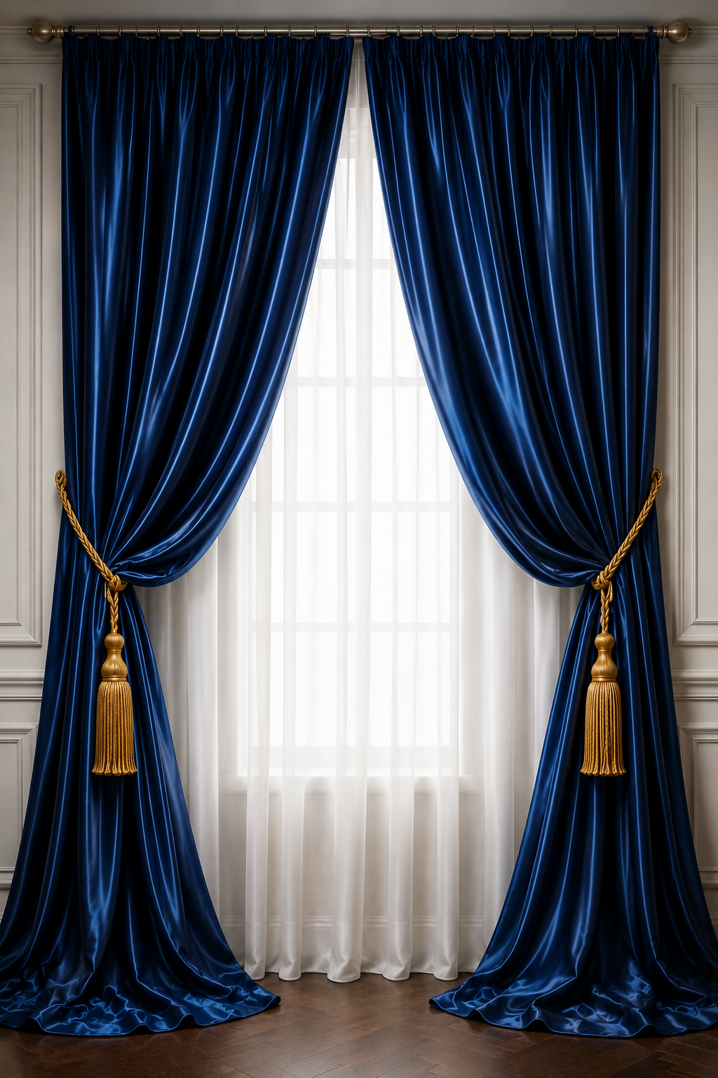 Silk Fabric Curtains Wallpapers HD & 4K Free Download 18 Royal blue silk fabric curtains wallpaper HD
