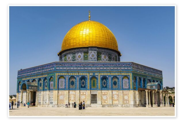 Peaceful Masjid Al Aqsa mobile wallpaper