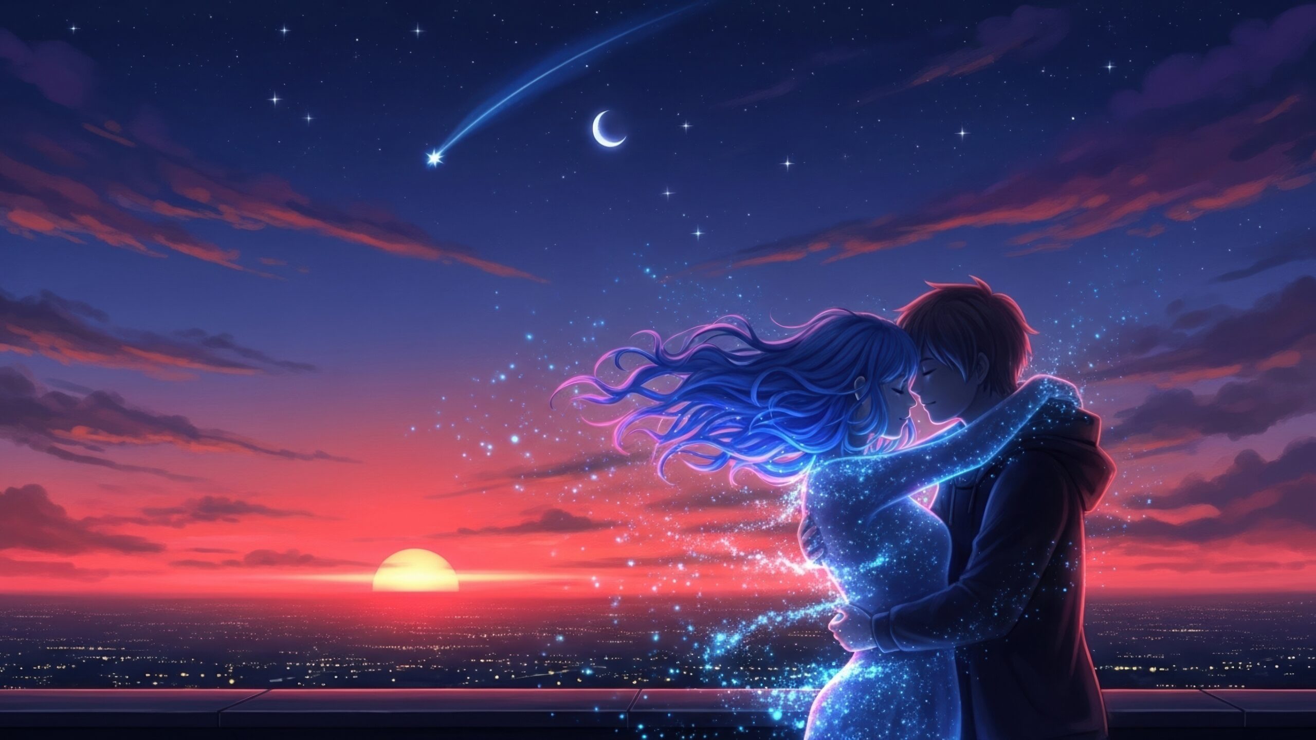 Romantic Love couple Wallpaper