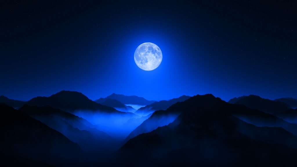 blue moon wallpapers