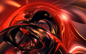wonderful red pc computer desktop