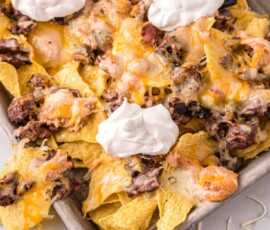 Dinner Wallpapers HD (4K, 8K) – Delicious Food & Dining Backgrounds Free Download 19 Carne Asada Nachos