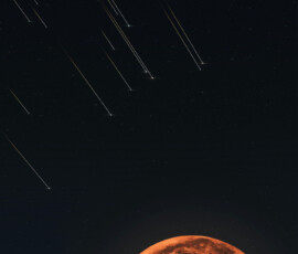 Stars Wallpapers HD 4K Free Download – Night Sky & Galaxy Backgrounds 31 Red Moon Night Sky Shooting Stars