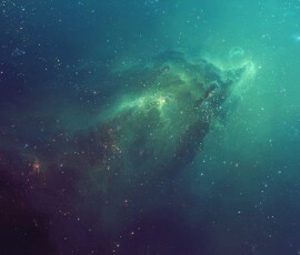 100+ Blue Wallpapers, 4K, 5K, HD Free Download 34 nebula stars space green wallpaper